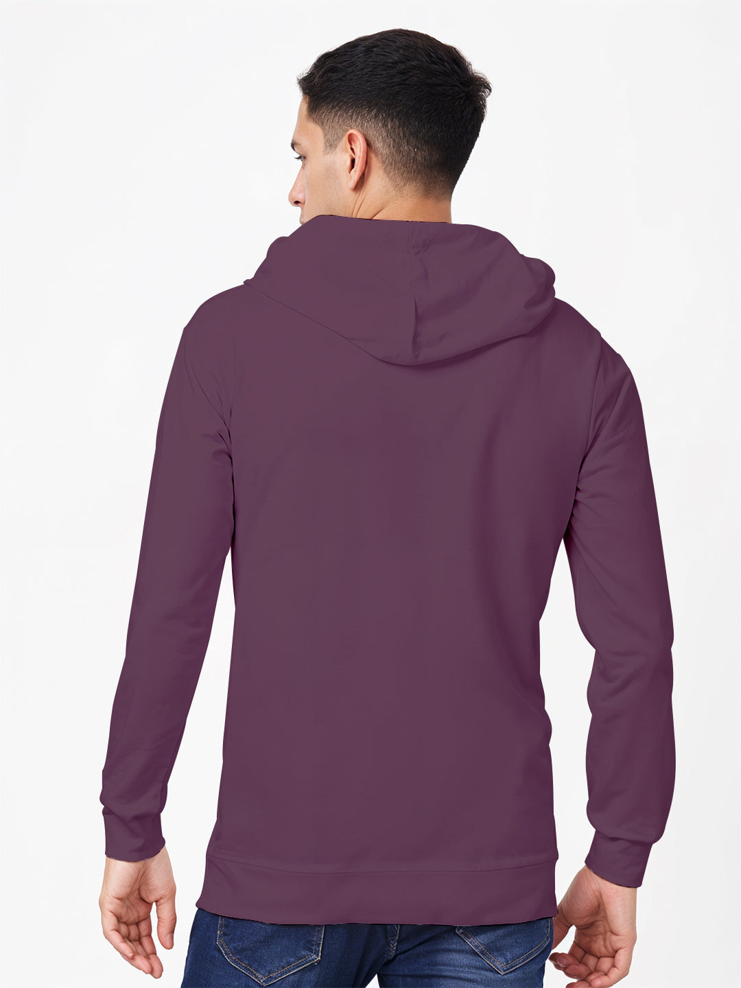 Think Positive Hoodie - Maroon