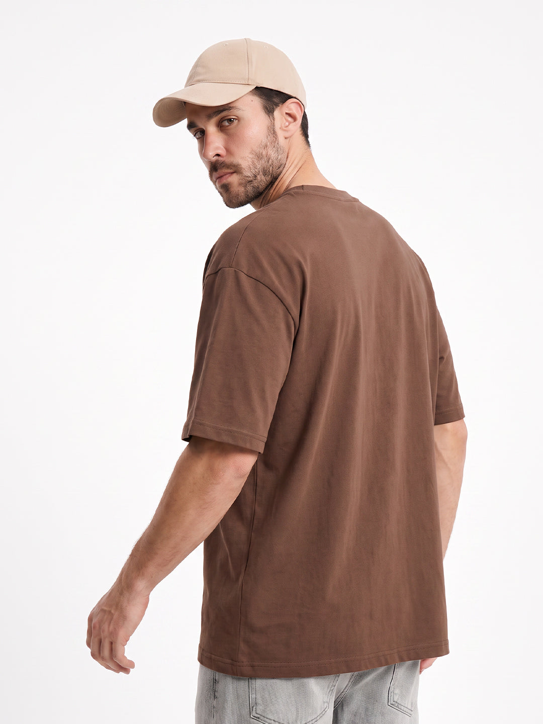 Urban Legends Oversized T-Shirt - Brown