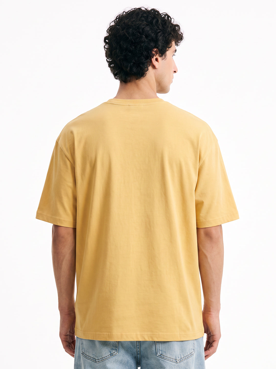 Urban Vibes Oversized T-Shirt - Yellow