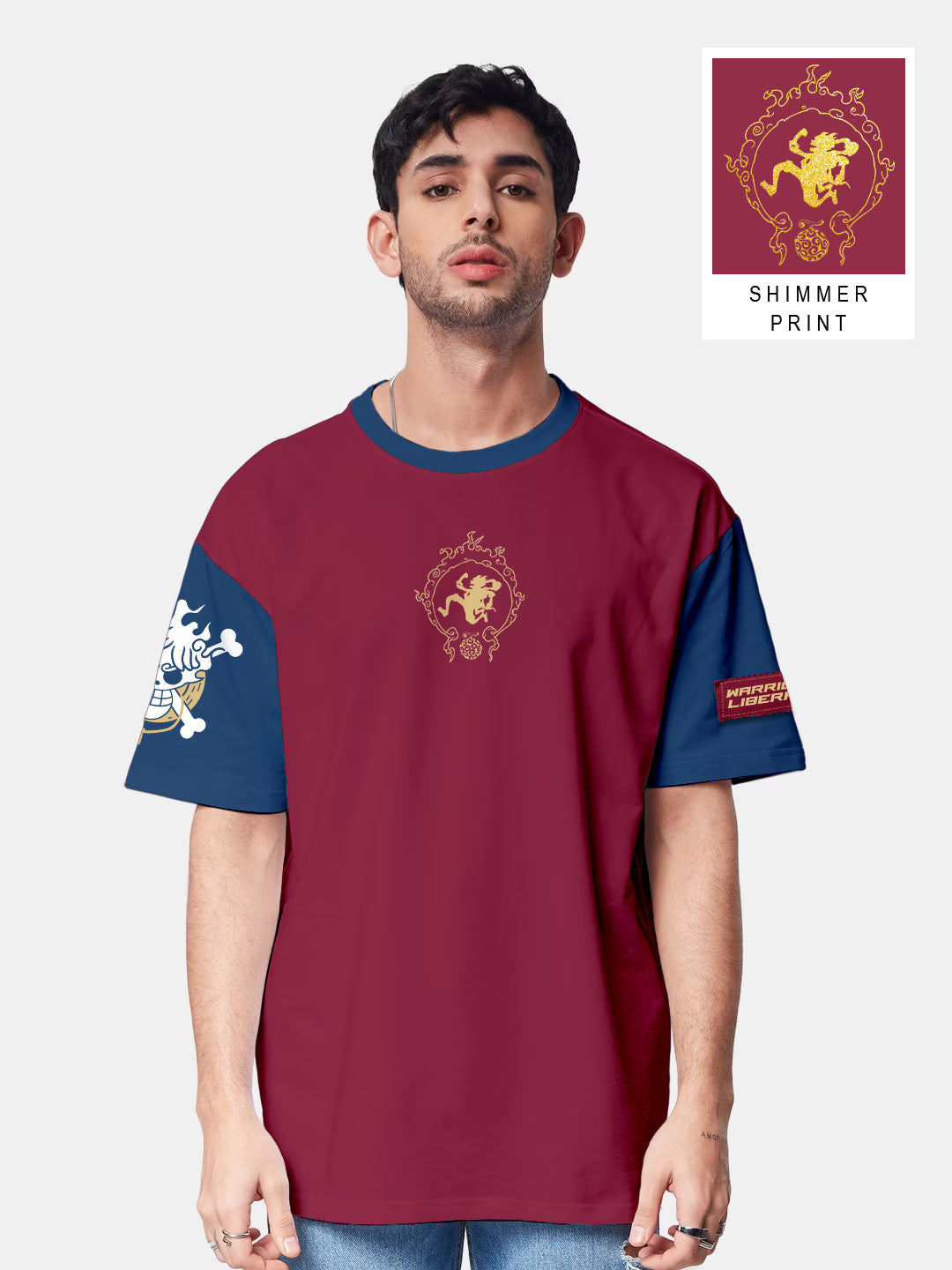 Warrior of Liberation Oversized T-Shirt - Multi Color