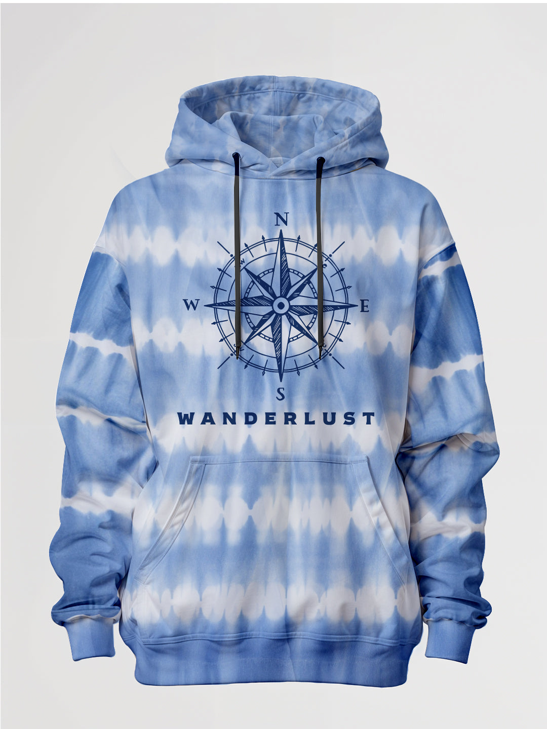 Wanderlust Tie Dye Oversized Hoodie