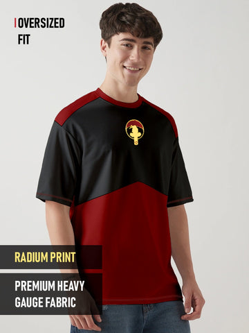 Itachi X Sharingan Oversized T-Shirt - Multi Color