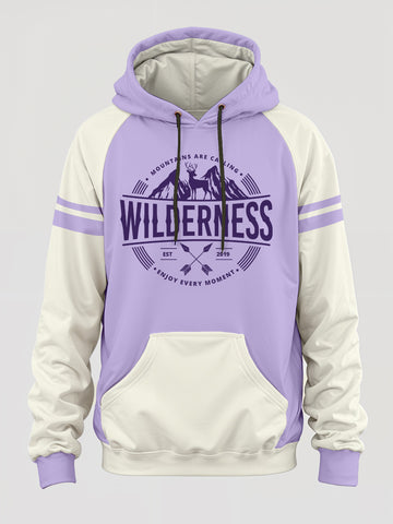 Wilderness Oversized Hoodie - Multi Color