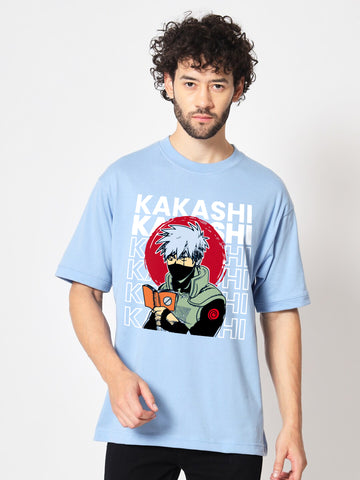 kakashi Make Out Tactics Naruto Oversized T-Shirt