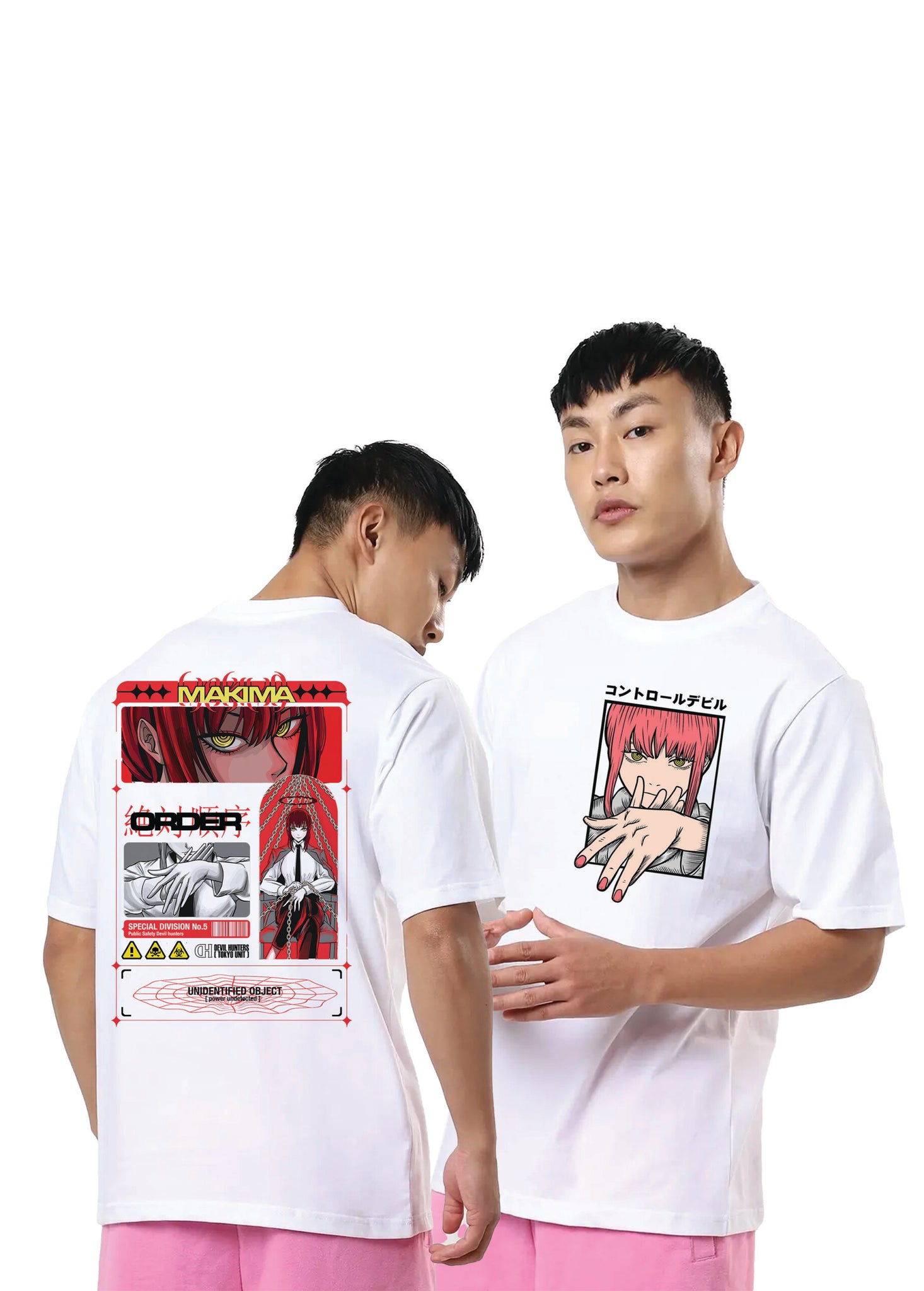 Makima The Control Devil Oversized T-Shirt