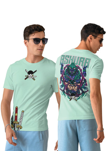 Zoro Asura Mode Half Sleeve T-Shirt